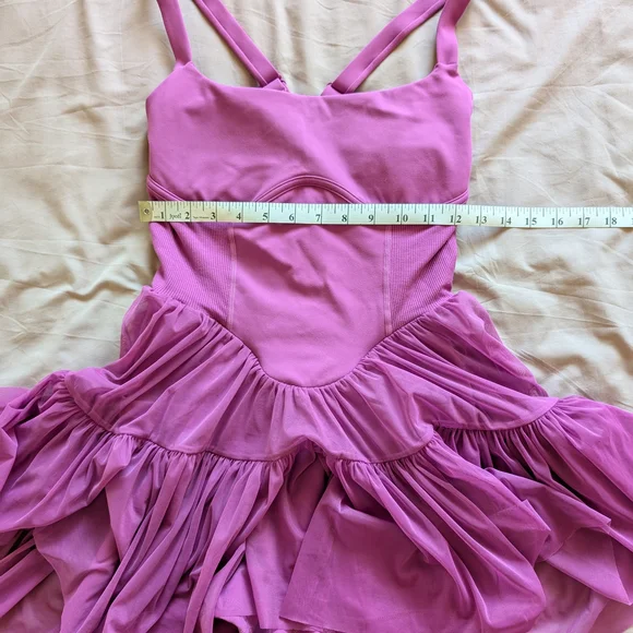 POPFLEX Pirouette Dress Royal Orchid Size S - Picture 8 of 9